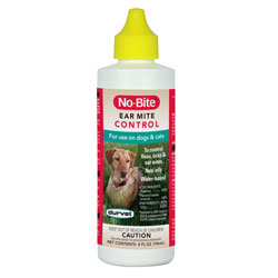 No-Bite Ear Mite & Tick Control 4oz.