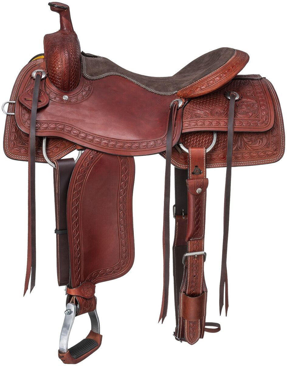 15" SPLIT RAIL RANCH SADDLE Saddle