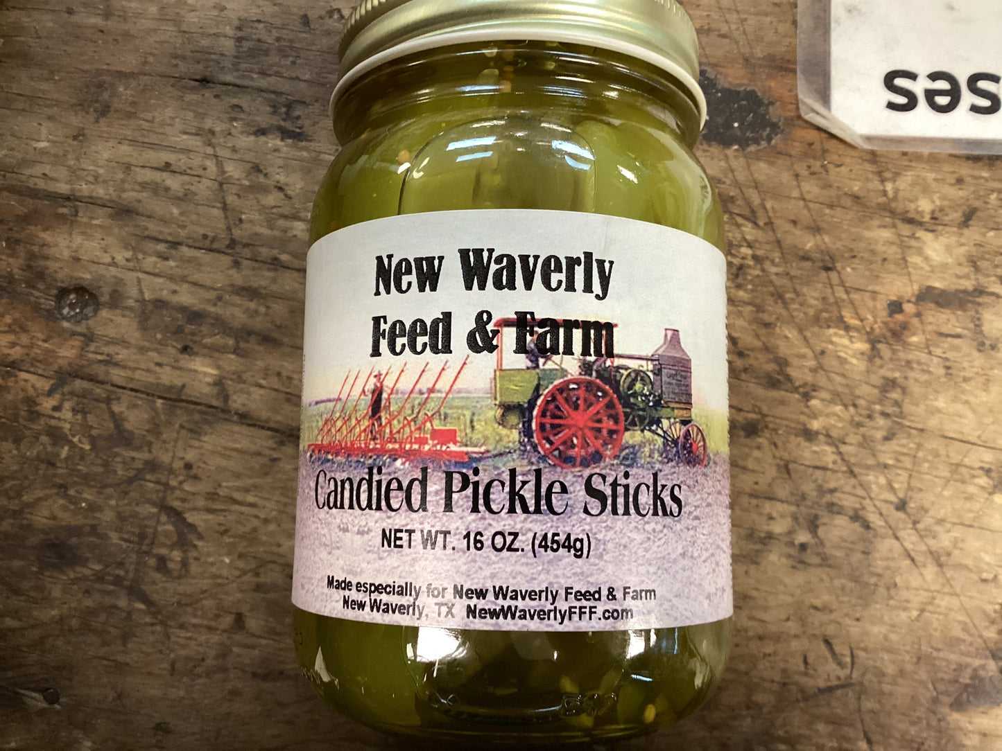 New Waverly Feed Candied Pickle Sticks 16oz