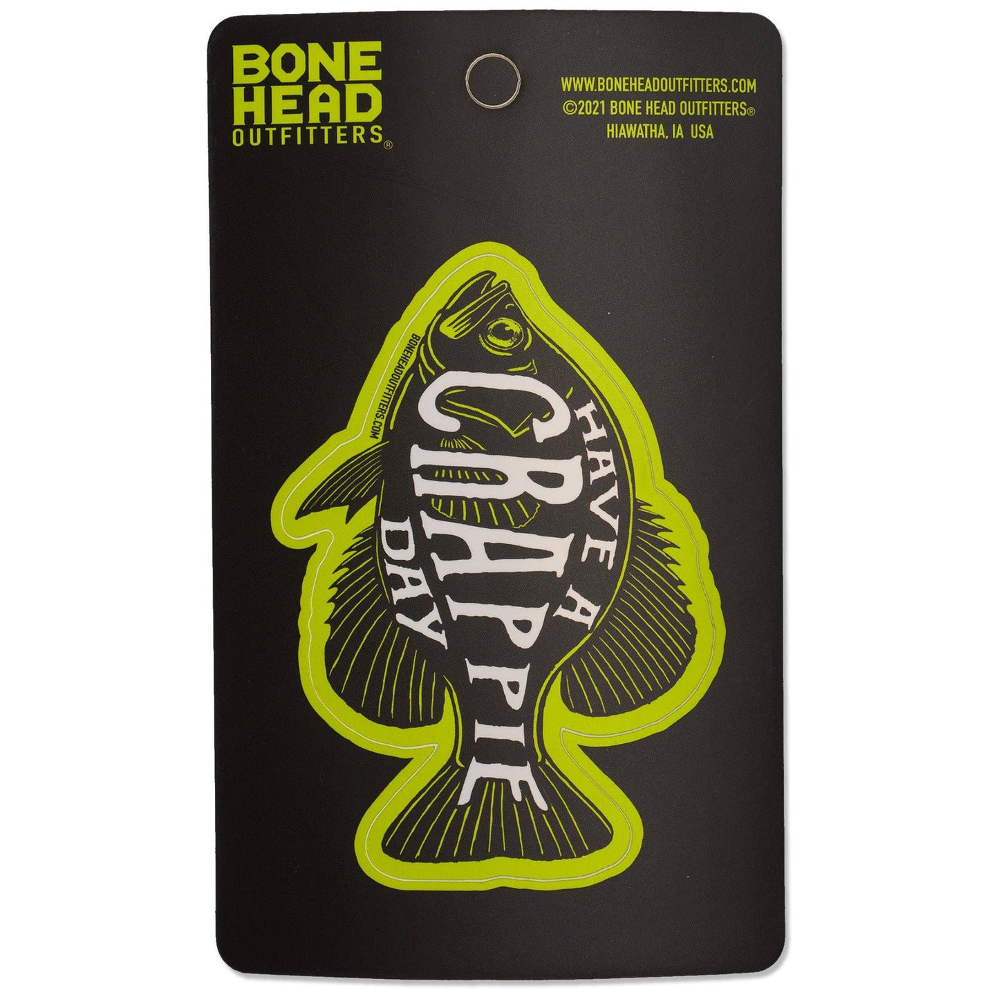 Crappie Day Sticker