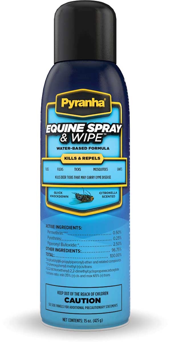 Pyranha Equine Spray & Wipe 15oz
