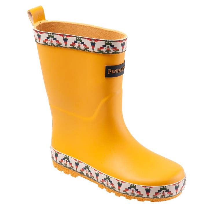 Kids Tucson Western Mid Tall Rain Boot