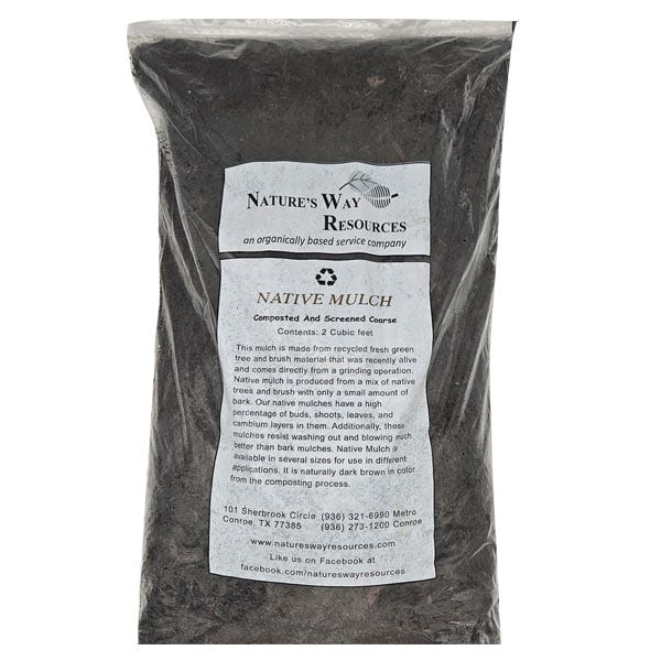 Mulch Organic Native Coarse 40lbs.