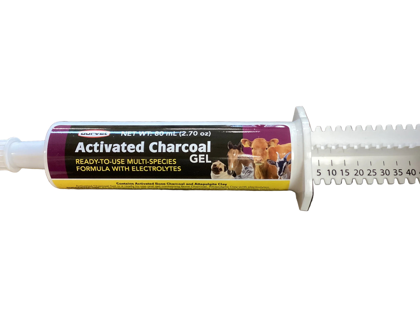 Durvet Activated Charcoal Gel 30ml.
