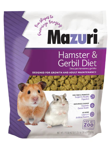 MAZURI® HAMSTER & GERBIL DIET