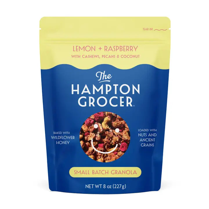 Lemon + Raspberry Granola