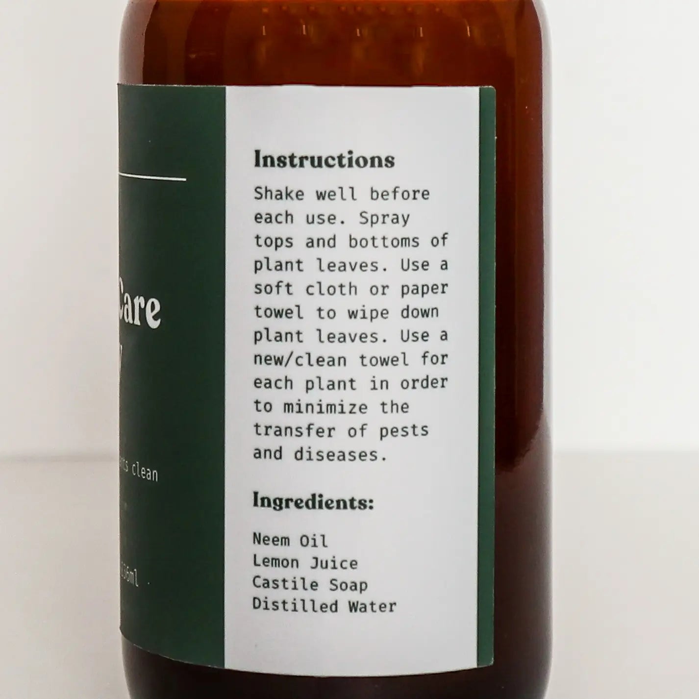 Leaf Care Spray - 8oz.