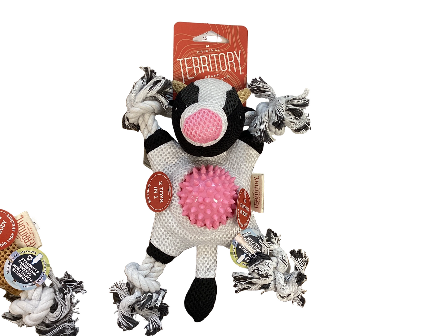 FARM & FRIEND 2-IN-1 TOY, COW