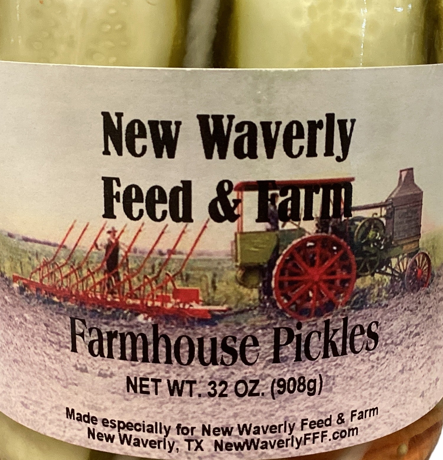 New Waverly Farm House Pickles 32oz