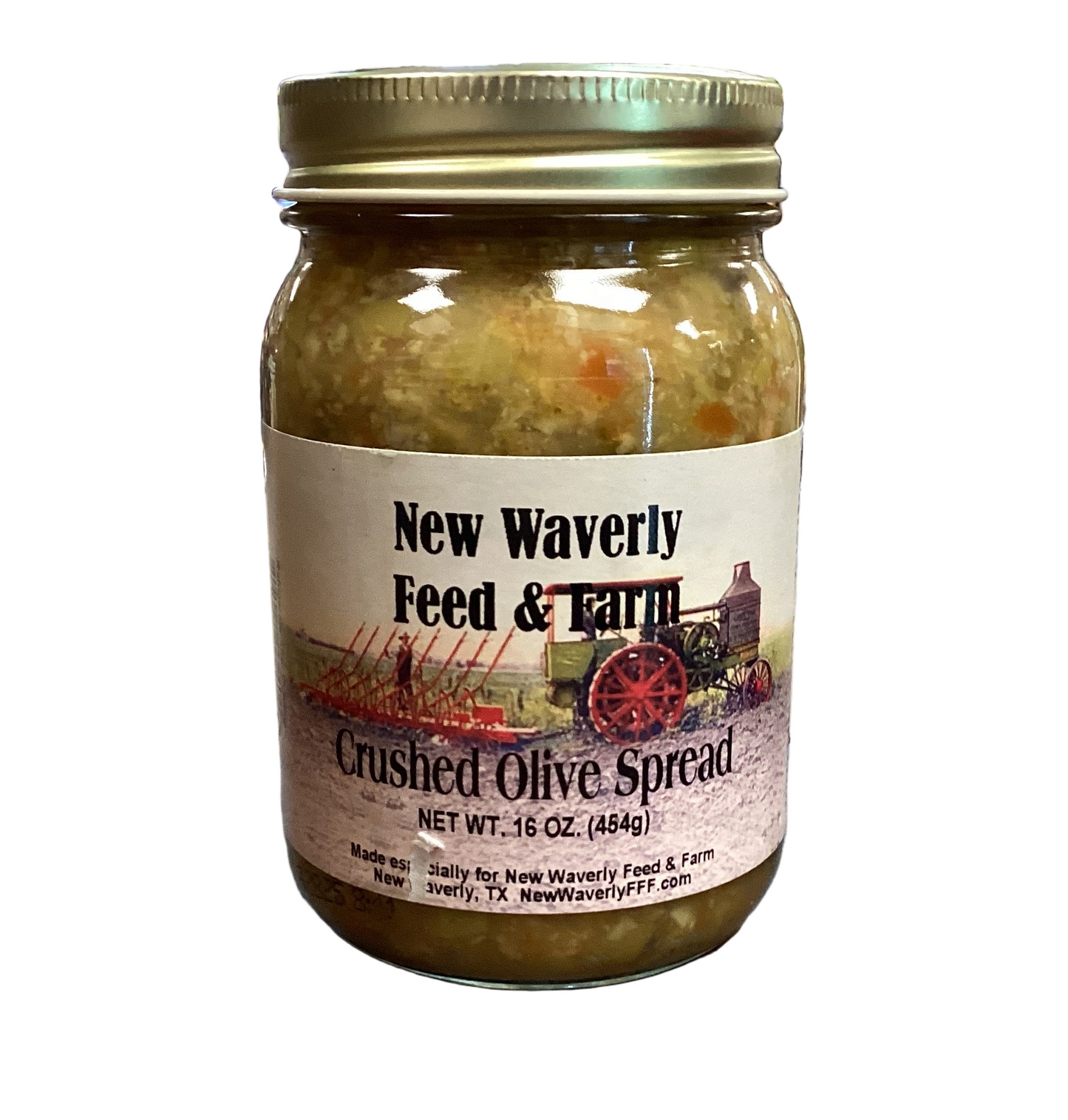 New Waverly Crushed Olive Spread 16oz