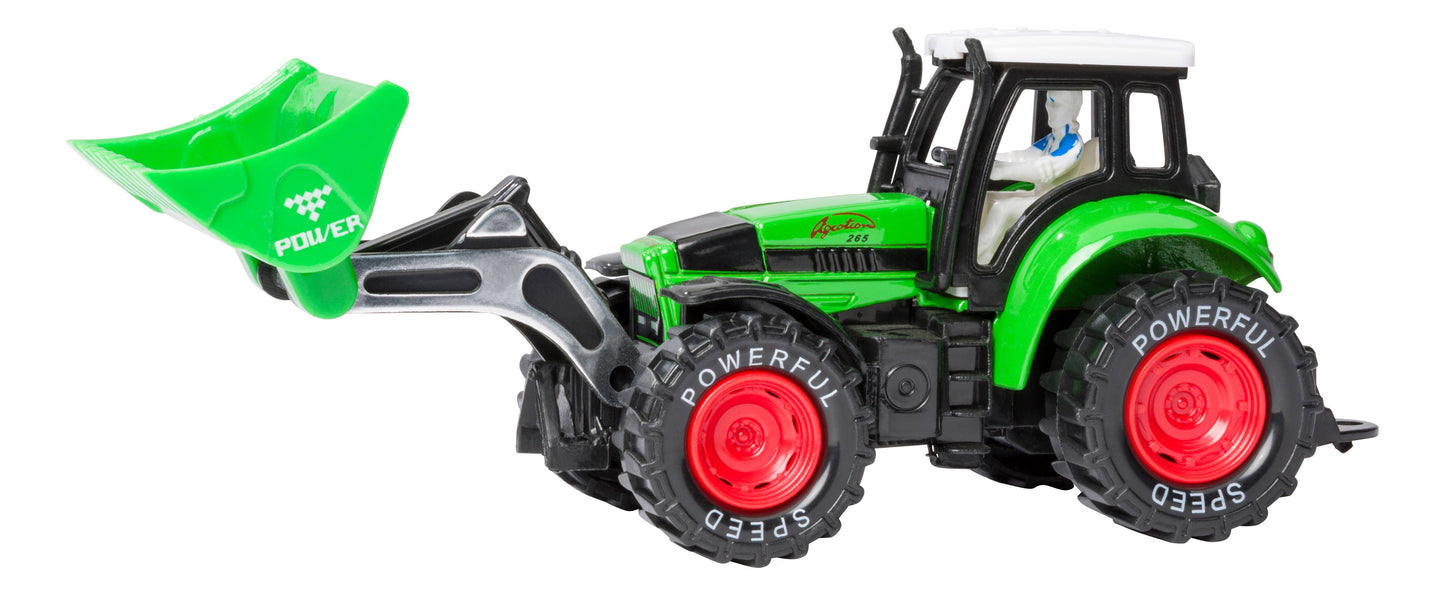 Toysmith Scoop Tractor-Toy Tractor, Farm Toys, Die Cast