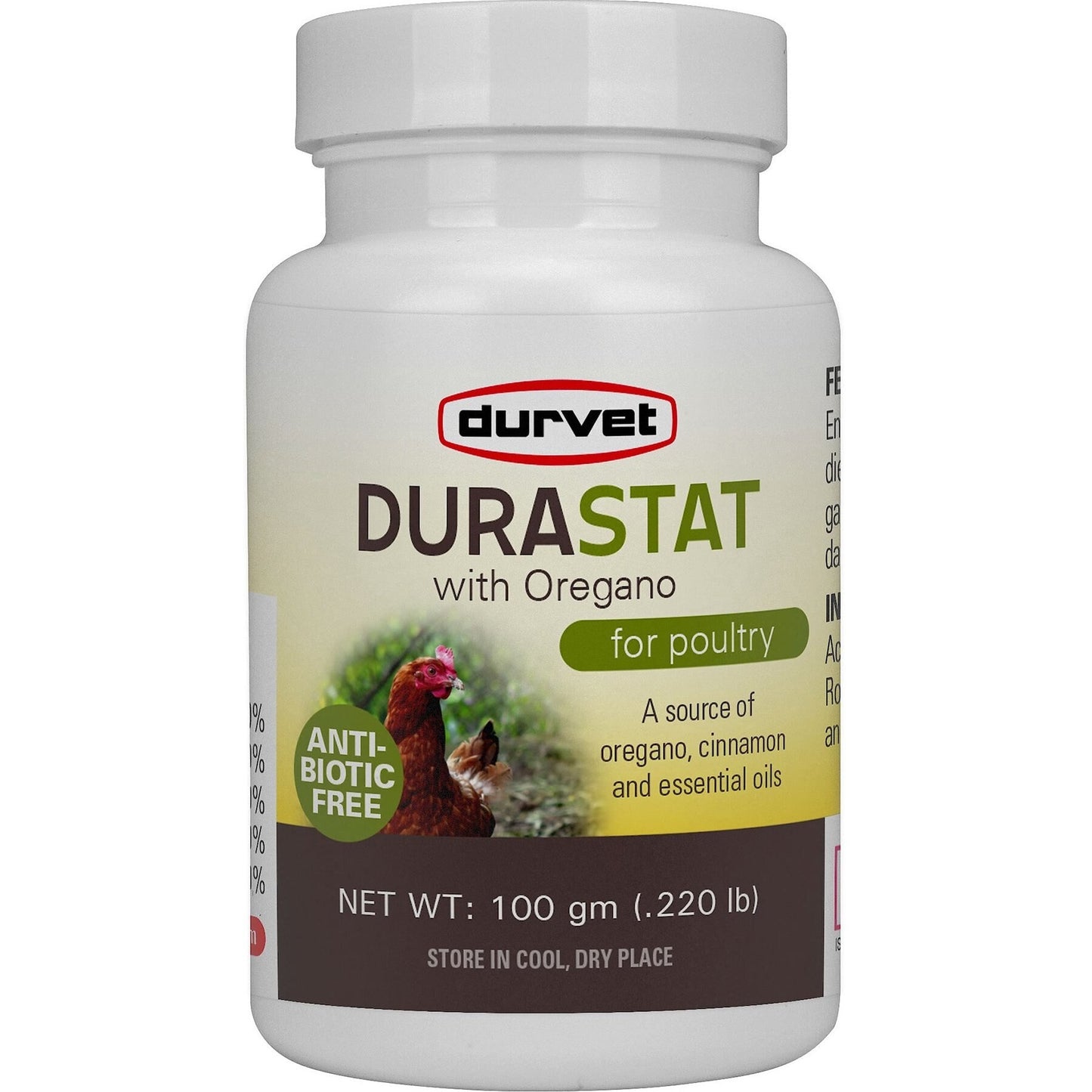 Durvet Durastat with Oregano 100MG