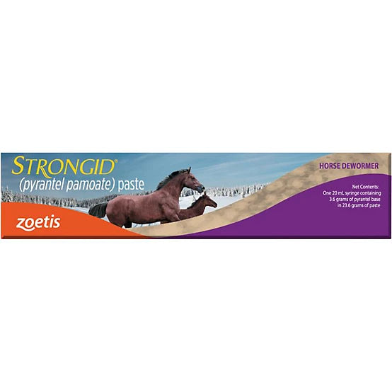 Strongid Horse Dewormer 20ml.
