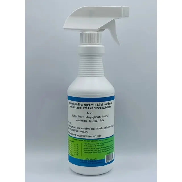 Hummingbird Bee Repellent 16 oz Spray
