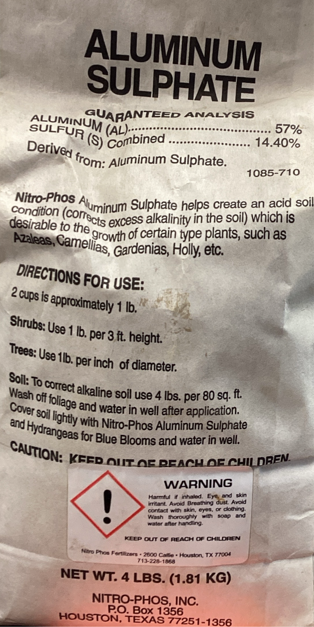 Aluminum Sulphate