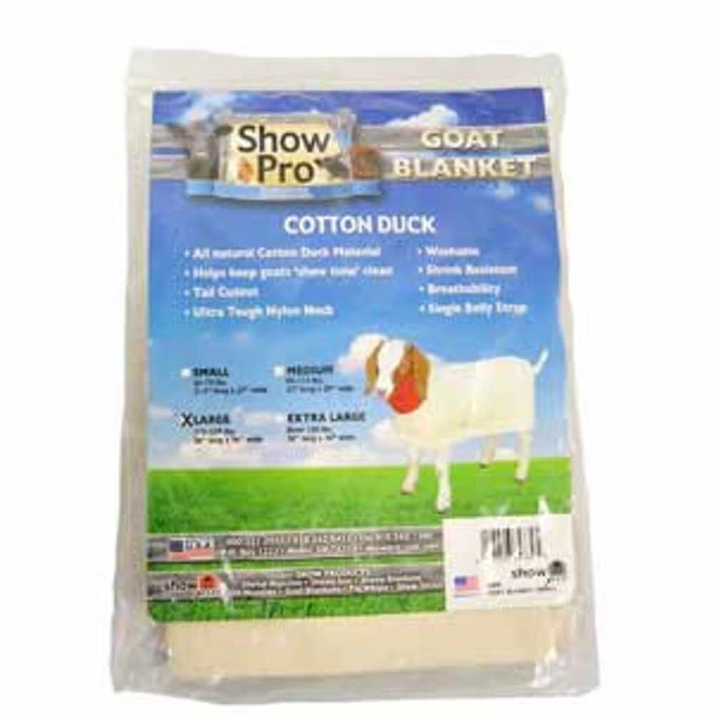 GOAT BLANKET COTTON DUCK Show Pro Lg.