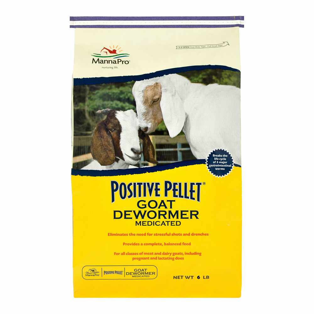 Manna Pro Positive Pellet Goat Dewormer 6lbs