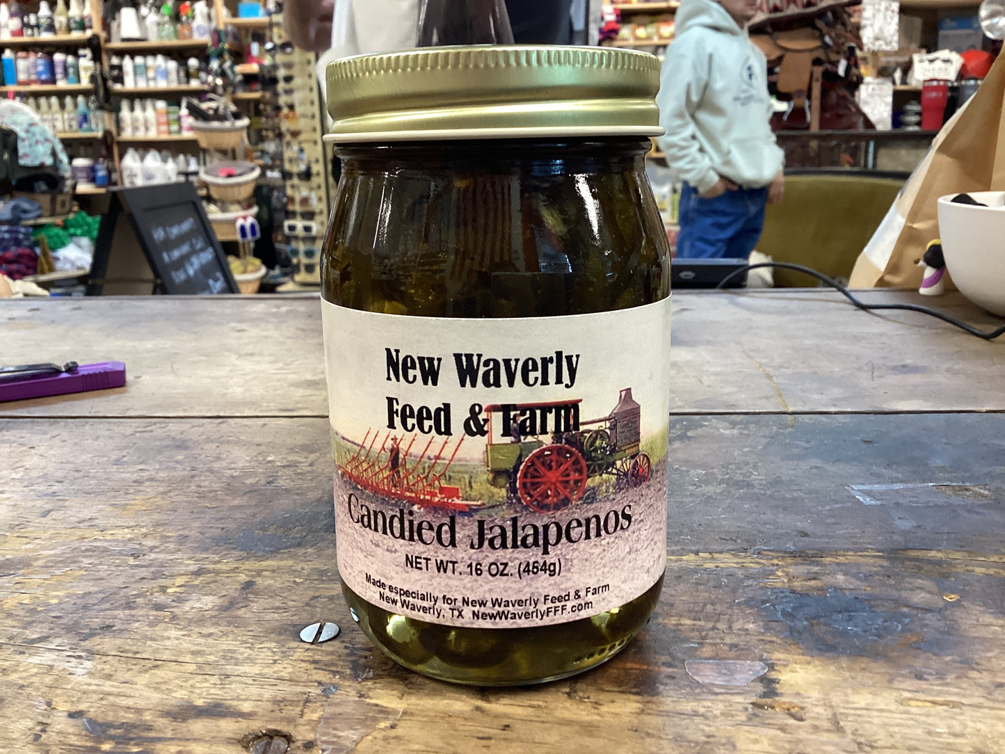 New Waverly Candied Jalapeño 16oz