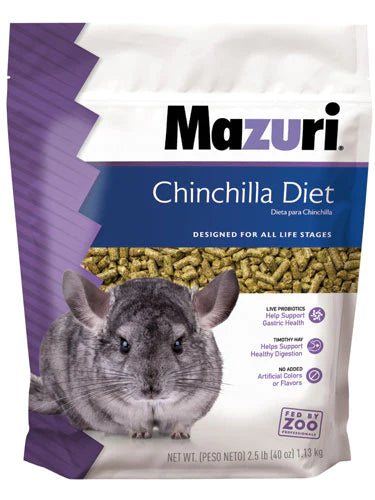 Mazuri® Chinchilla Diets