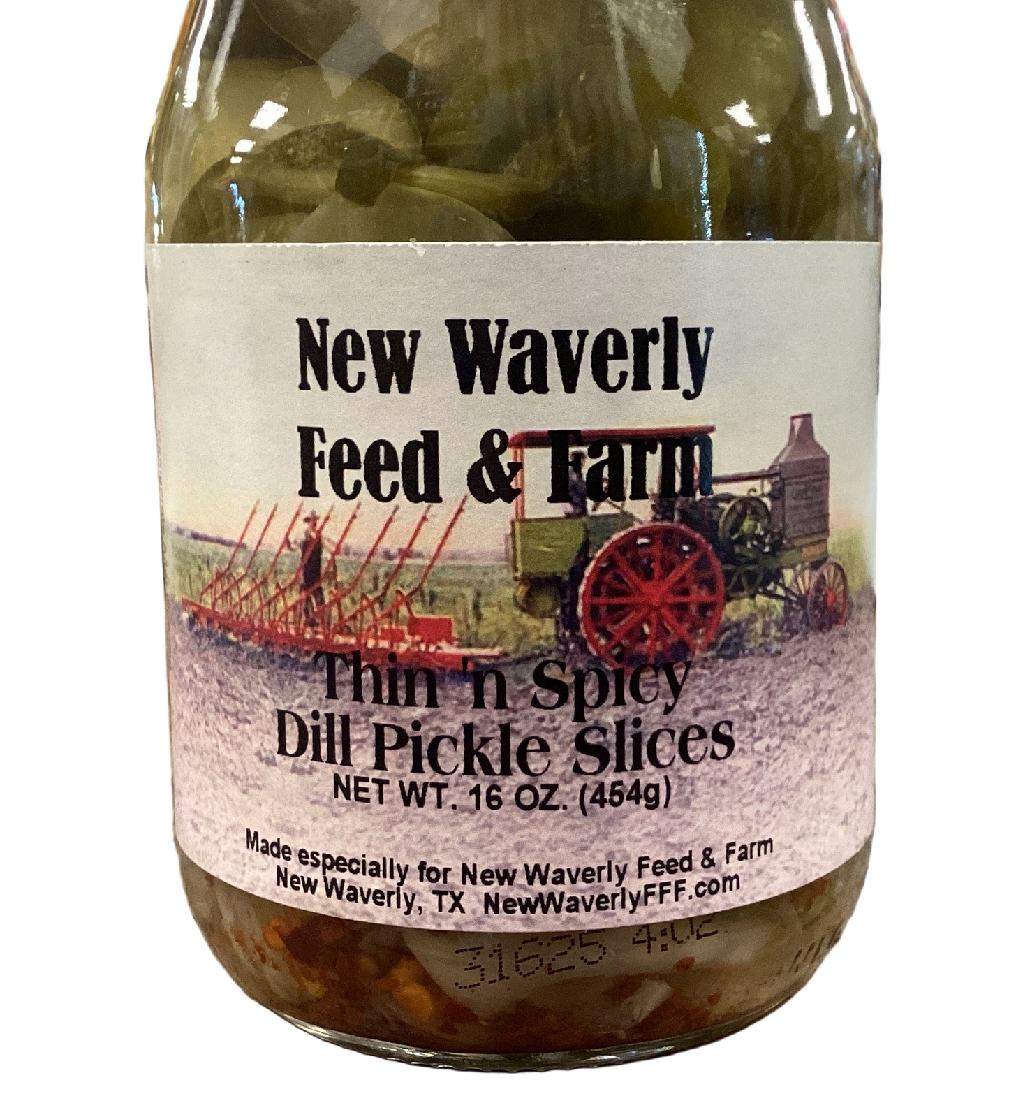 New Waverly Feed Thin’n Spicy Dill Pickles 16oz