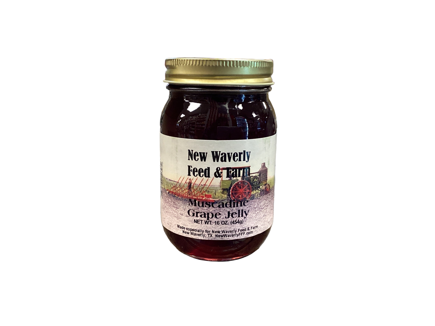 New Waverly Feed Muscadine Jelly 16oz