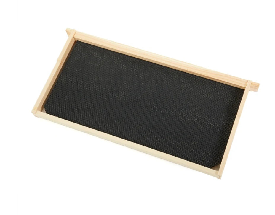 5 Pack Medium Beehive Frames With Foundation