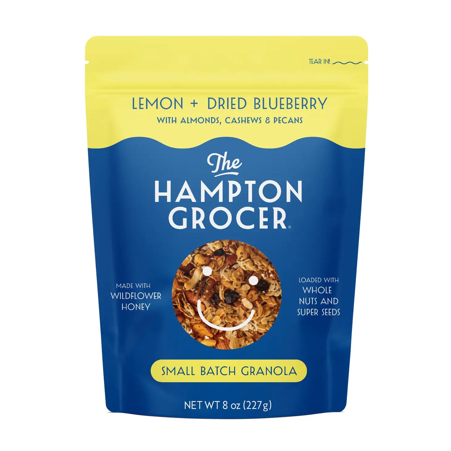Lemon + Dried Blueberry Granola