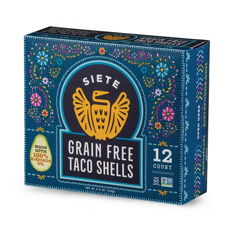 Siete Grain Free Taco Shells 12pk