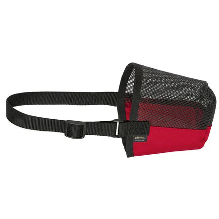 Cordura Lamb Muzzle Red Medium