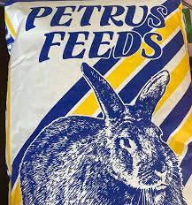 Animal Feed Petrus Rabbit Feed Petrus 700C Elite White Tag 18