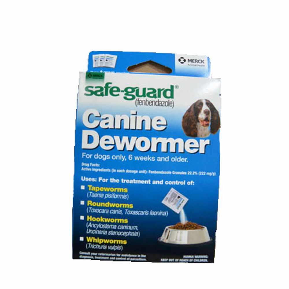 SafeGuard Canine Wormer 2gm