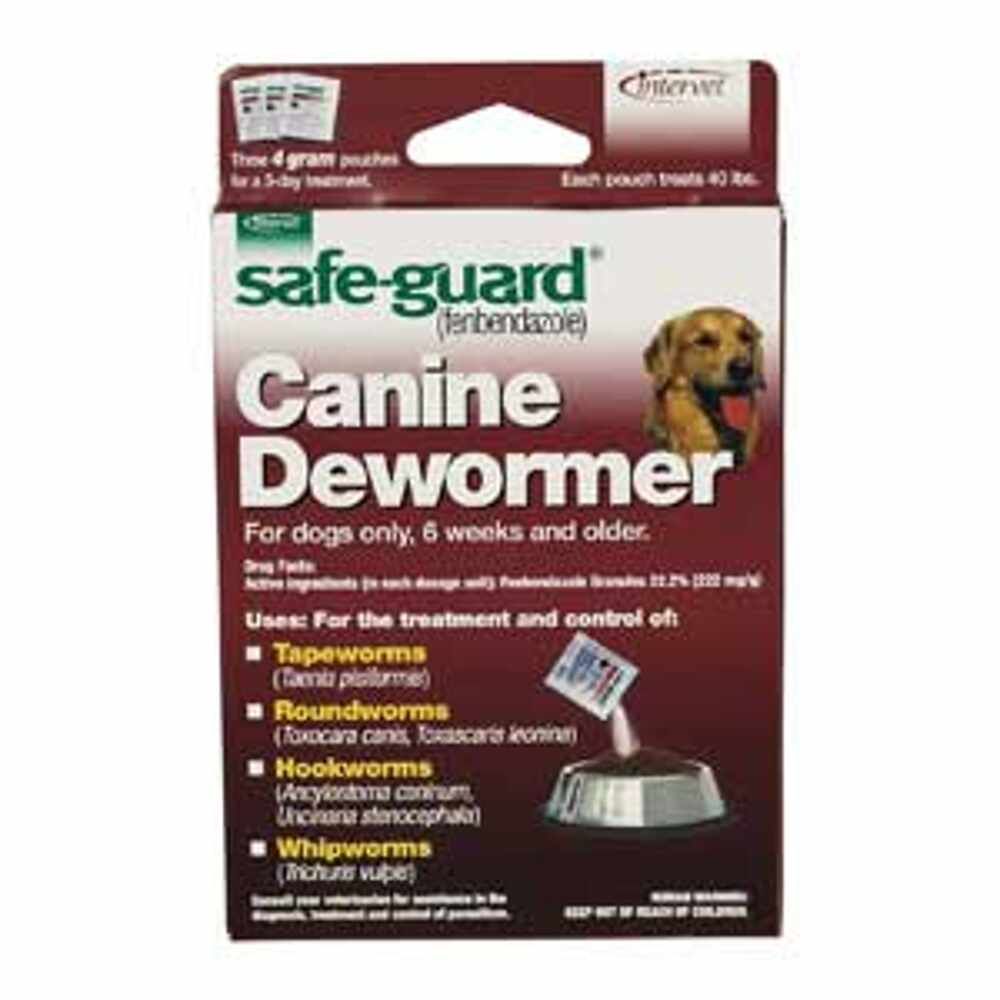 SafeGuard Canine Dewormer 4gm