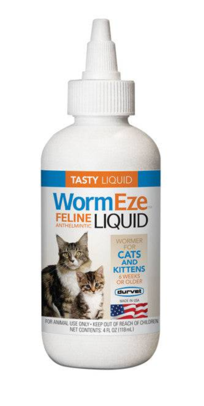 Worm-Eze Feline Liquid 4oz