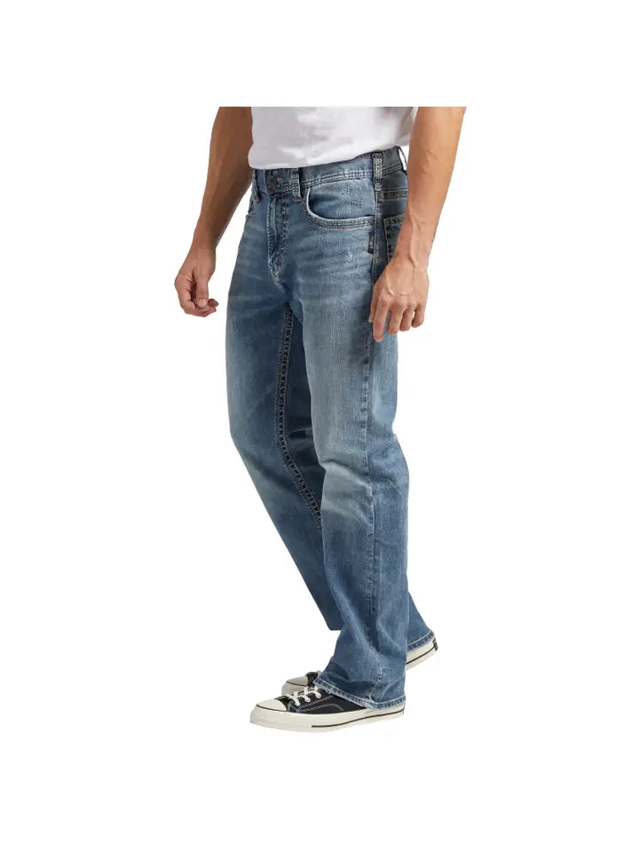 Silver Jeans Co. Men's Craig Classic Fit Bootcut Jeans RAS180