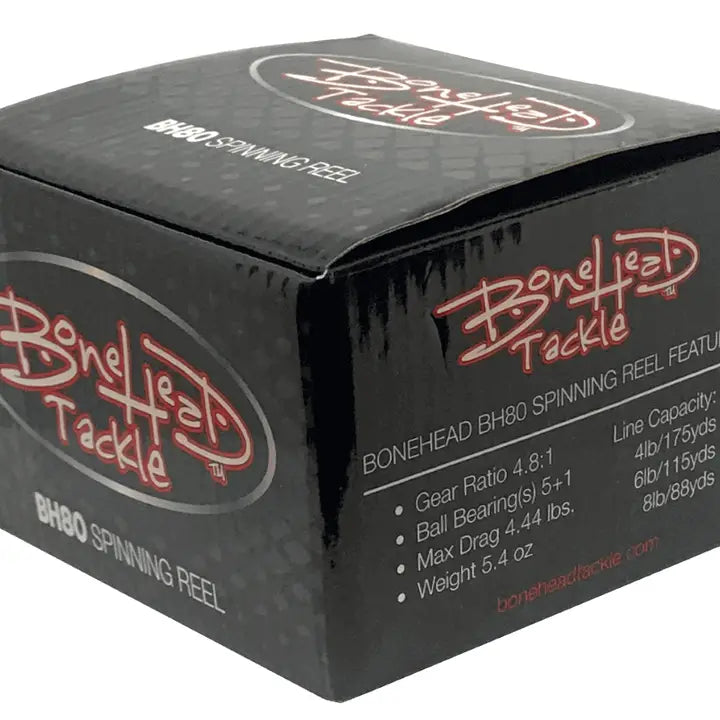 Bonehead Tackle BH80 Spinning Reel
