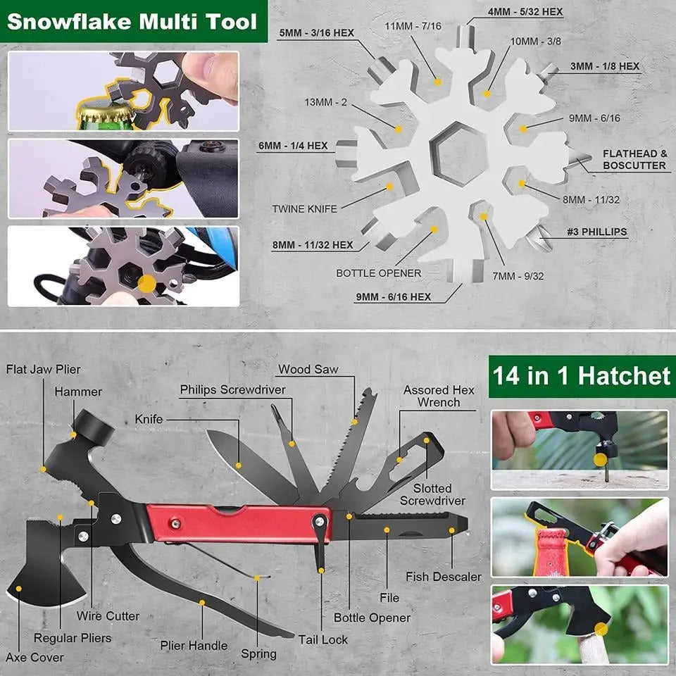 High Quality Perfect Gift Survival Gear Kit Camping