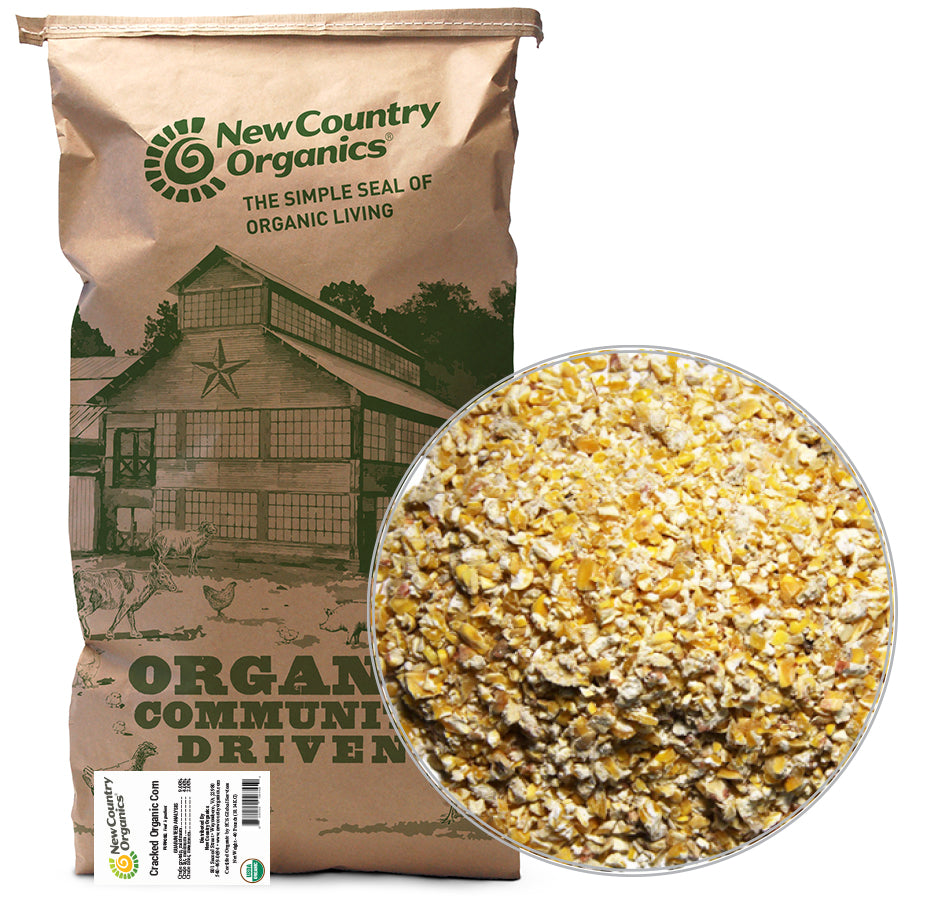 New Country Organics Cracked Corn 40lbs