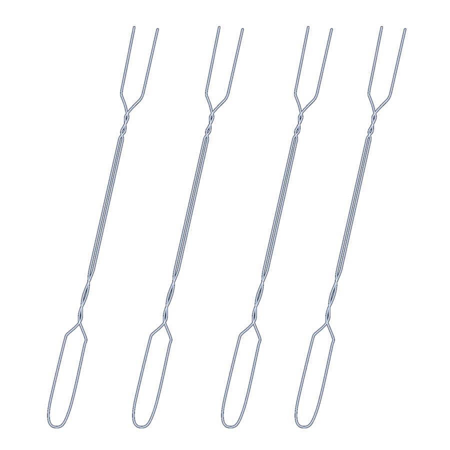 Roaster Toaster Forks (in Packs of 4) by Rome #RT-12
