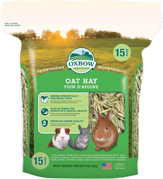 Western Timothy+ Orchard Grass Small Animal Food Oxbow 15oz