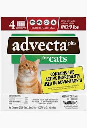 Advecta Plus Cat Over 9lbs 4pk.