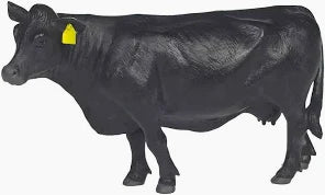 TOY ANGUS COW