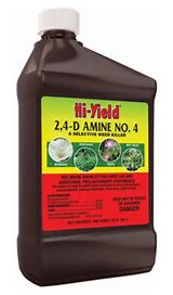 Hi-Yield 2, 4-D Amine Selective Weed Killer - 1 qt