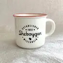 New Waverly Lip Ceramic Camper 13oz. Mug