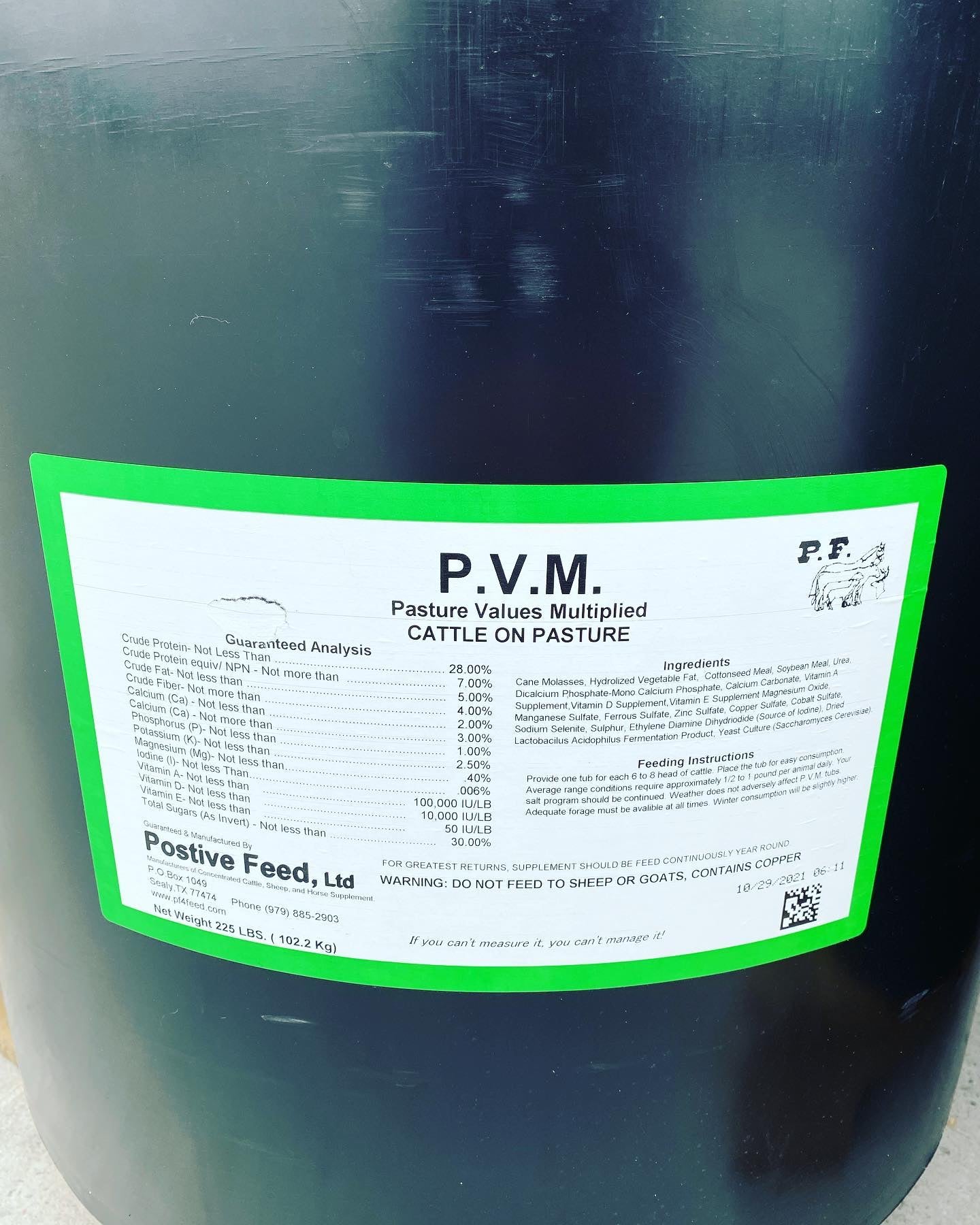 PVM TUB #225 – New Waverly Feed, Farm & Firearms