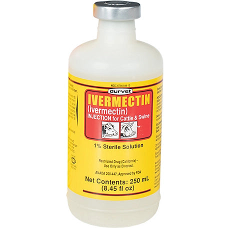 Ivermectin Injection 1% Sterile Solution 250ml