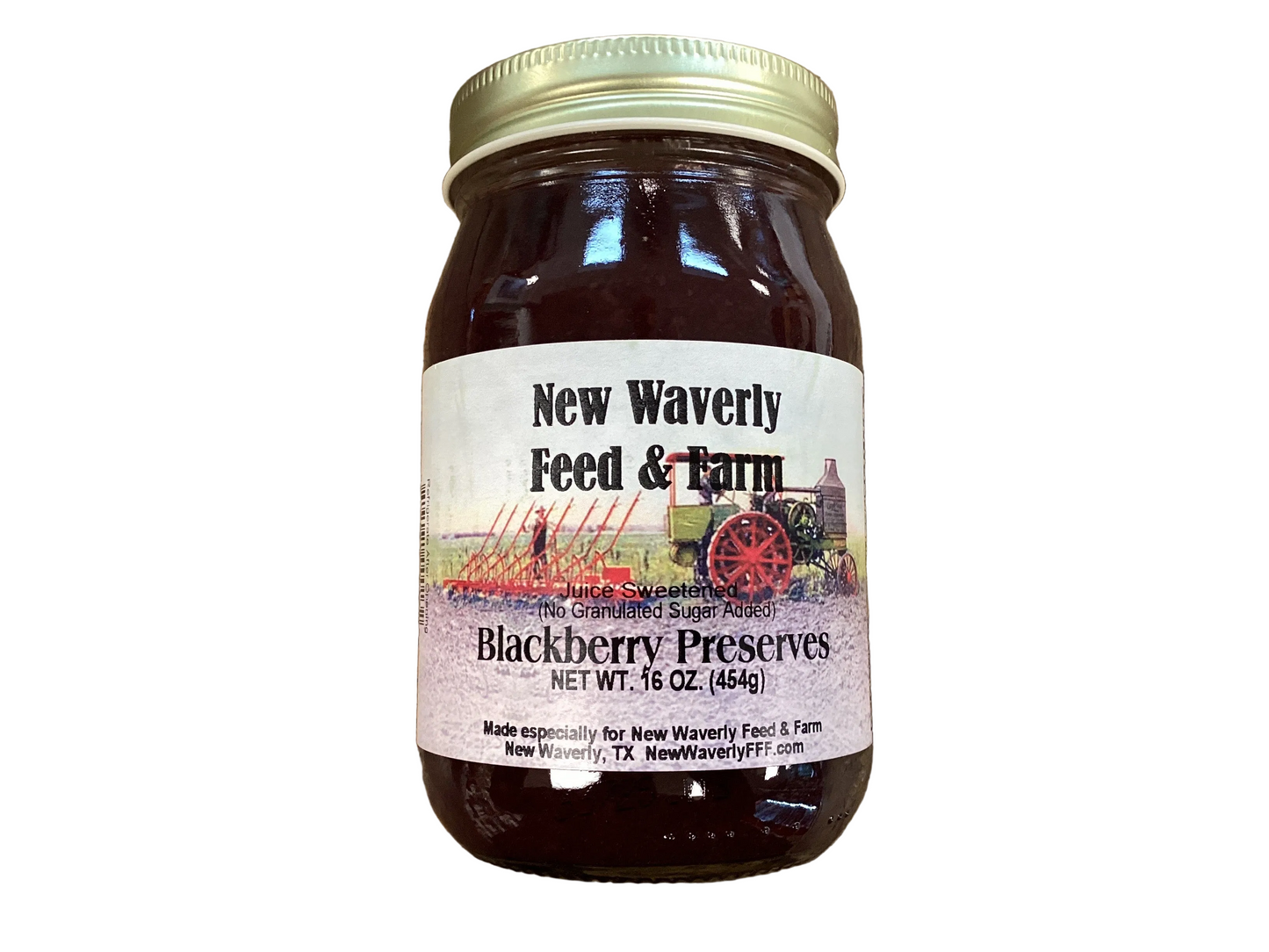 New Waverly Feed No Sugar Added Blackberry  Preserves 16oz