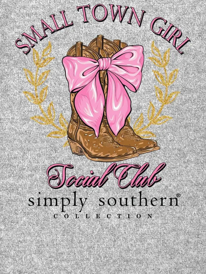 Simply Southern Smalltown-Heather Grey