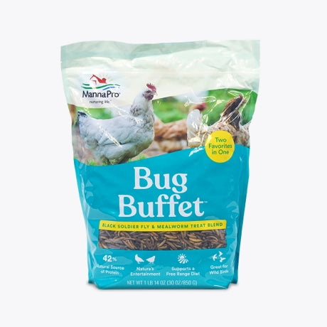 Manna Pro Bug Buffet Chicken Treats - 30 oz.