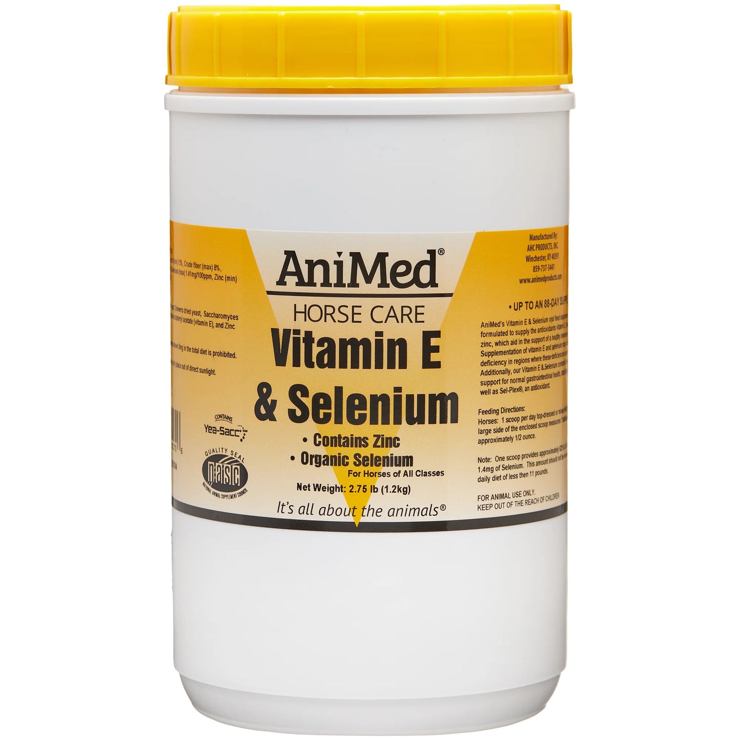 Vitamin E & Selenium 2.75 lbs.