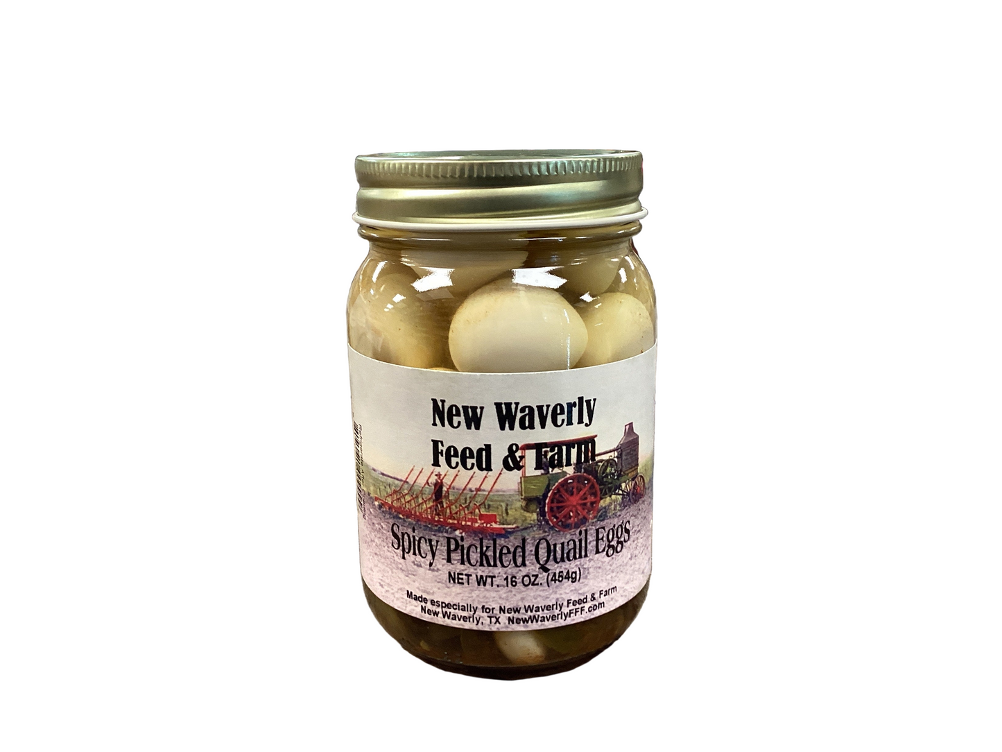 New Waverly  Spicy Pickled Quail Eggs 16oz